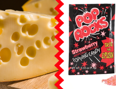 What Common Gas Do Swiss Cheese and Pop Rocks Have in Common?