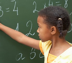 Girls Getting Their Math On