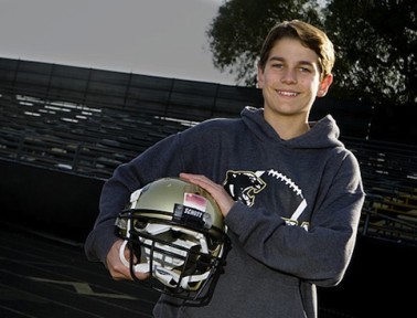 Teen Football Player Braeden Benedict Invents Helmet-Mounted Concussion Sensor
