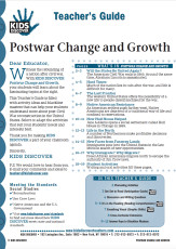 This Teacher’s Guide on Kids Discover Postwar Change and Growth is filled with activity ideas and blackline masters that can help your students understand more about post-Civil War reconstruction in the United States. Select or adapt the activities that suit your students’ needs and interests best.