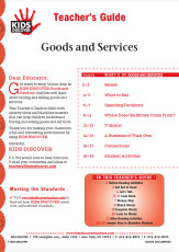 This Teacher’s Guide is filled with activity ideas and blackline masters that can help children understand buying and selling goods and services.